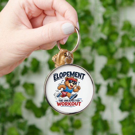 Grote Bruiloft De Onverwachte Workout Sleutelhanger (Hand)