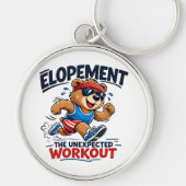 Grote Bruiloft De Onverwachte Workout Sleutelhanger (Voorkant)