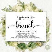 Grote Bruiloft, Happily Ever After Brunch, Rustiek Kaart