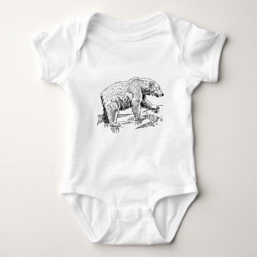 Grote Bruine Beer Romper (Voorkant)