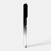 Grote bruine koe kauwt op hooi, iPhone hoesje (Rechterkant)