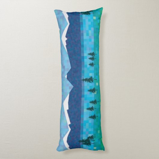 Grote bruine meeuw lichaamskussen (Achterkant (Verticaal))