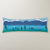 Grote bruine meeuw lichaamskussen (Voorkant)