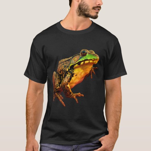 Grote Brulkikker met Attitude T-shirt (Voorkant)