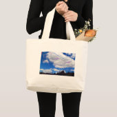 Grote Bubbles Boodschappentas Tote Bag (Voorkant (product))
