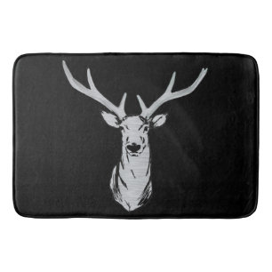Grote Buck Deer Hunting Bath Mat