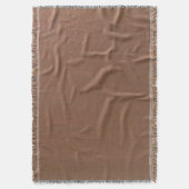 Grote buffelcheque, bruine, crème en taupe deken (Achterkant (Verticaal))