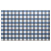 Grote buffelcontrole, grijs/grijs en blauw stof (Yard (91,4 cm))