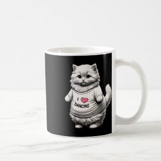 Grote buik Schattige Fat Cat Art Design Fat Kitten Koffiemok