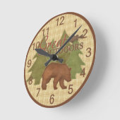 Grote buitenklok ronde klok (Hoek)