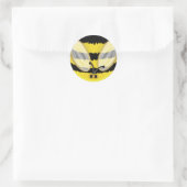 Grote Bumble Bee Leuke Stickers (Tas)