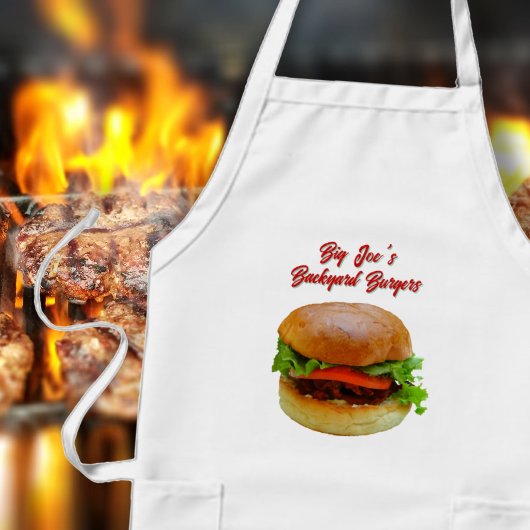 Grote Burger Keuken Schort Voor Mannen