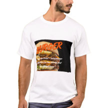 Grote Burger Kunst – sappige Cheeseburger Illustra