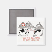 Grote buttmagneet magneet (Voorkant / Achterkant)