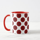 Grote Buttonnen (rood) Mok (Links)