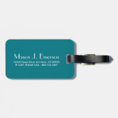 grote c bagagelabel (Achterkant horizontaal)