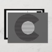 grote c briefkaart (Voorkant / Achterkant)