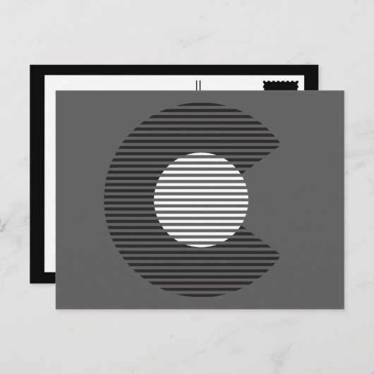 grote c briefkaart (Voorkant / Achterkant)