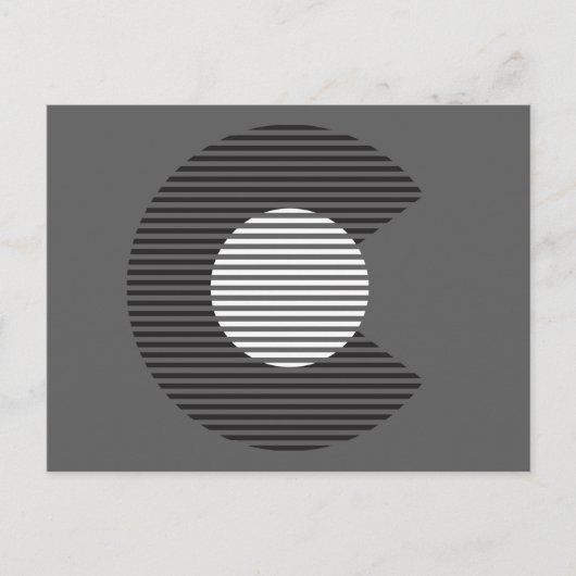 grote c briefkaart (Voorkant)