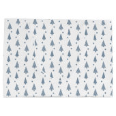 Grote cadeautas - Blauwe kerstmis (Achterkant)