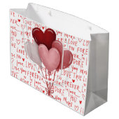 Grote cadeautas met liefdesvibes (Achterkant Gekanteld)