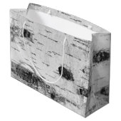 Grote cadeautas met speciale streepjespatronen (Achterkant Gekanteld)