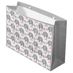 Grote cadeautas - Olifantenmoeder en -baby