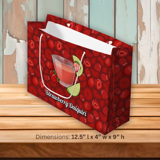 Grote cadeautas Strawberry Daiquiri