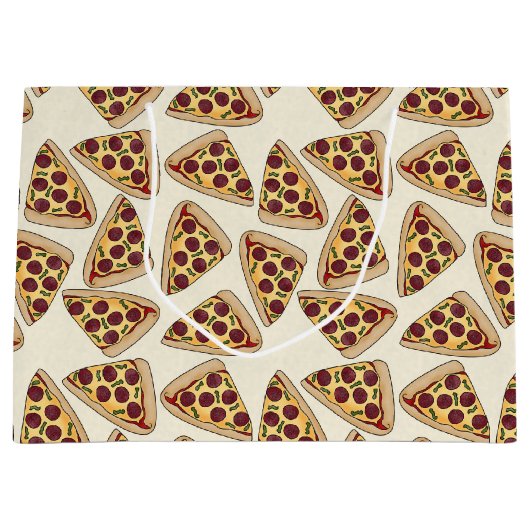 Grote cadeautas van pizzafeestjes (Voorkant)
