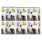 Grote cadeautas Zombie Halloween Land (Achterkant)