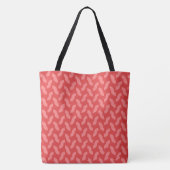 Grote Cane Tote Tas (Achterkant)