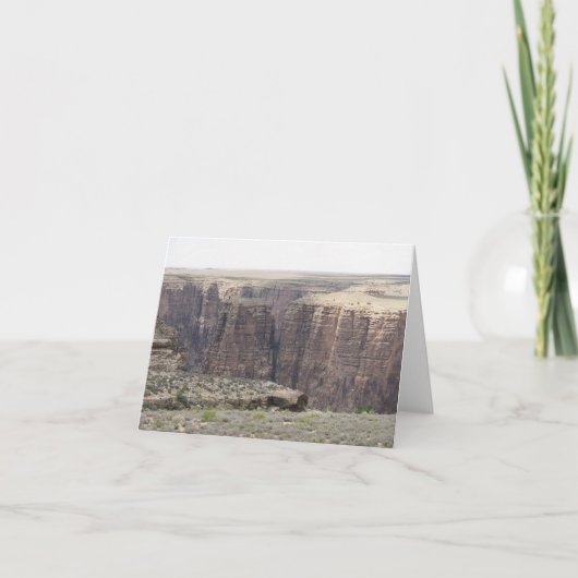 Grote Canion, Arizona Kaart (Voorkant)