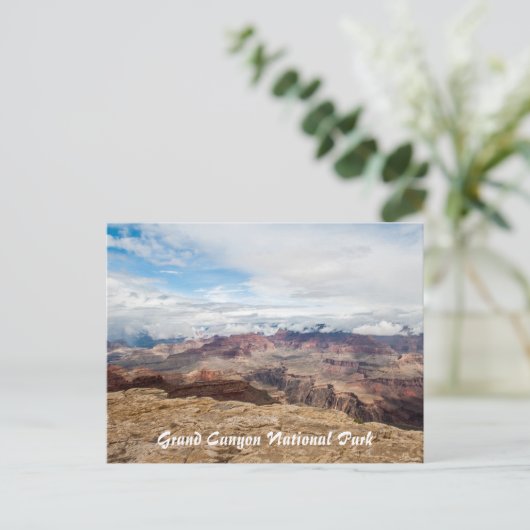 Grote Canion Briefkaart (Staand voorkant)