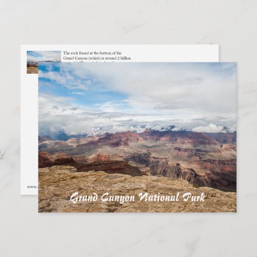 Grote Canion Briefkaart (Voorkant / Achterkant)