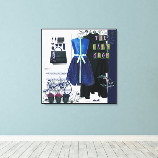 Grote Canvas Prints: Maak een Statement (Insitu (Houten vloer))