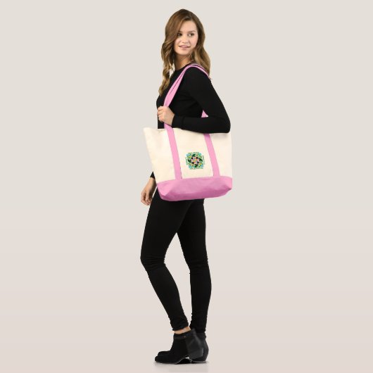 Grote Canvas tas (Voorkant (model))