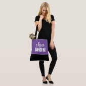 Grote Canvas tas Cheer Mam (Op model)
