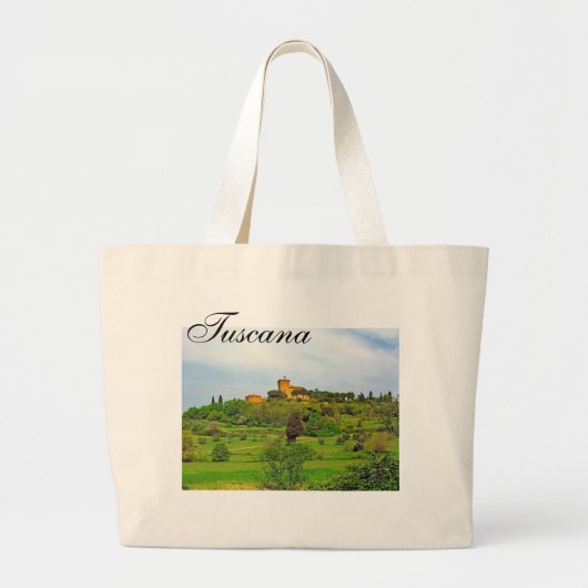 Grote Canvas tas in Toscane (Voorkant)