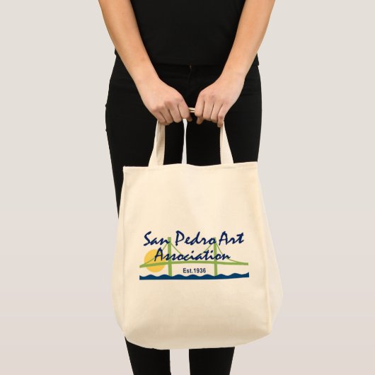 Grote Canvas tas - SPAA-logo (Voorkant (product))