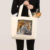 Grote canvas tas van de tijger (Voorkant (product))