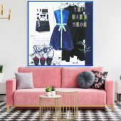Grote canvasafdrukken: maak een verklaring canvas afdruk (Insitu (Woonkamer))