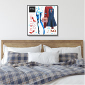 Grote canvasafdrukken: maak een verklaring canvas afdruk (Insitu (Slaapkamer))