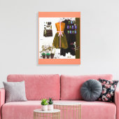 Grote canvasafdrukken: maak een verklaring canvas afdruk (Insitu (Woonkamer))