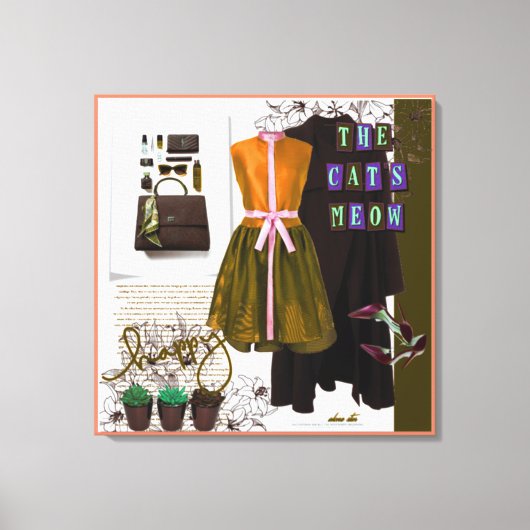 Grote canvasafdrukken: maak een verklaring canvas afdruk (Voorkant)