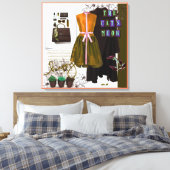 Grote canvasafdrukken: maak een verklaring canvas afdruk (Insitu (Slaapkamer))