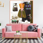 Grote canvasafdrukken: maak een verklaring canvas afdruk (Insitu (Woonkamer))