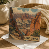 Grote Canyon Oude Zuidwestelijke Landschap