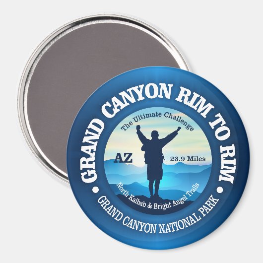 Grote Canyon Rim tot Rim (V) Magneet (Voorkant / Achterkant)