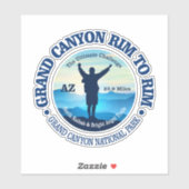 Grote Canyon Rim tot Rim (V) Sticker (Vel)