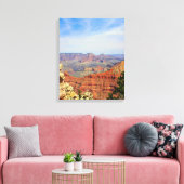 Grote Canyon Rode Rotslagen Canvas Afdruk (Insitu (Woonkamer))
